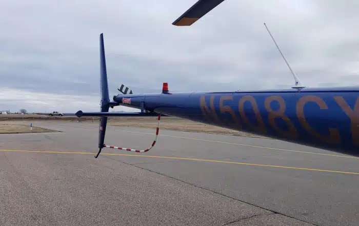 R44 Helicopter Symmetrical Stabilizer view 2