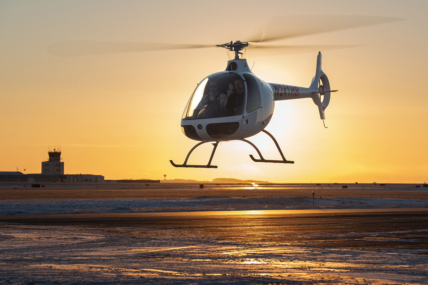 cabri-winter-opt-AV8 Cold weather flying in the Cabri helicopter, AV8 Flight School, Eden Prairie