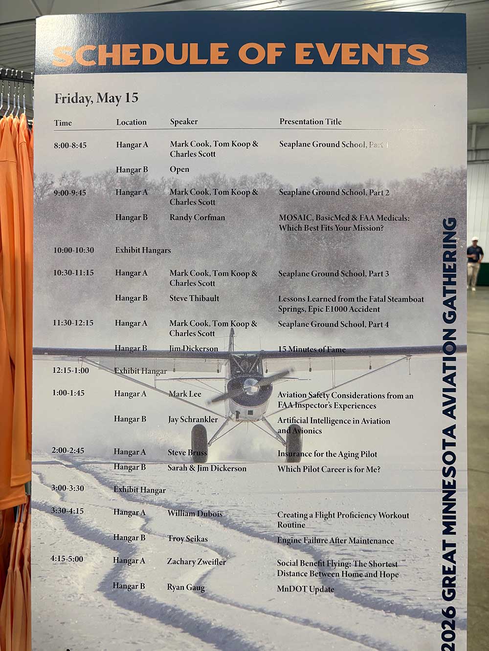 GMAG-2026-4-AV8 Great Minnesota Aviation Gathering 2026, schedule
