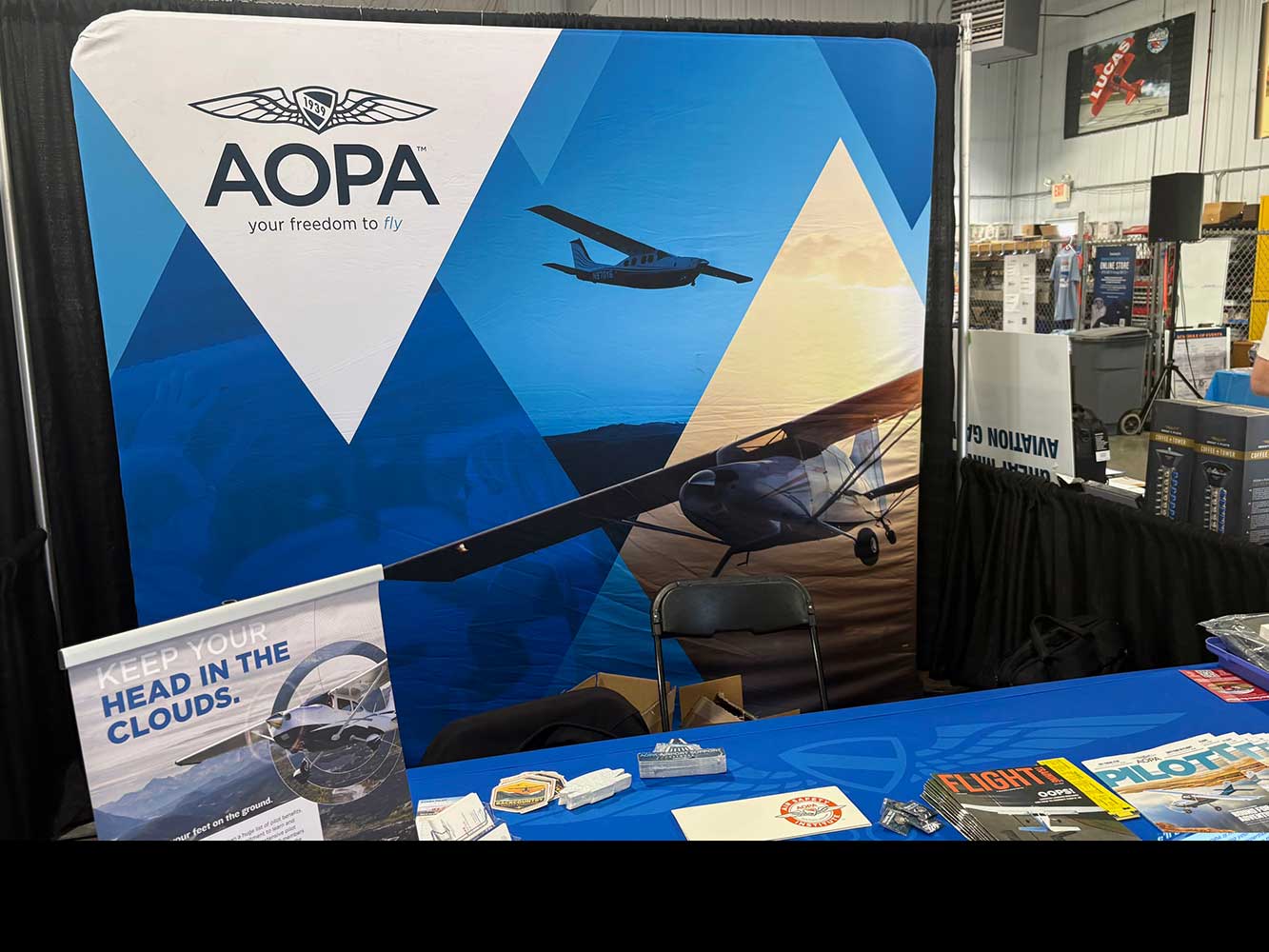 GMAG-2026-5-AV8 Great Minnesota Aviation Gathering 2026, AOPA booth